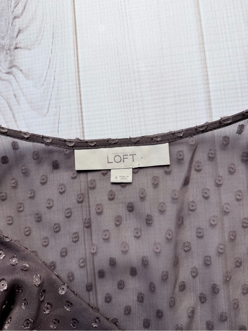 LOFT Ruffle-Detail Pencil Dress - Picture 4 of 6
